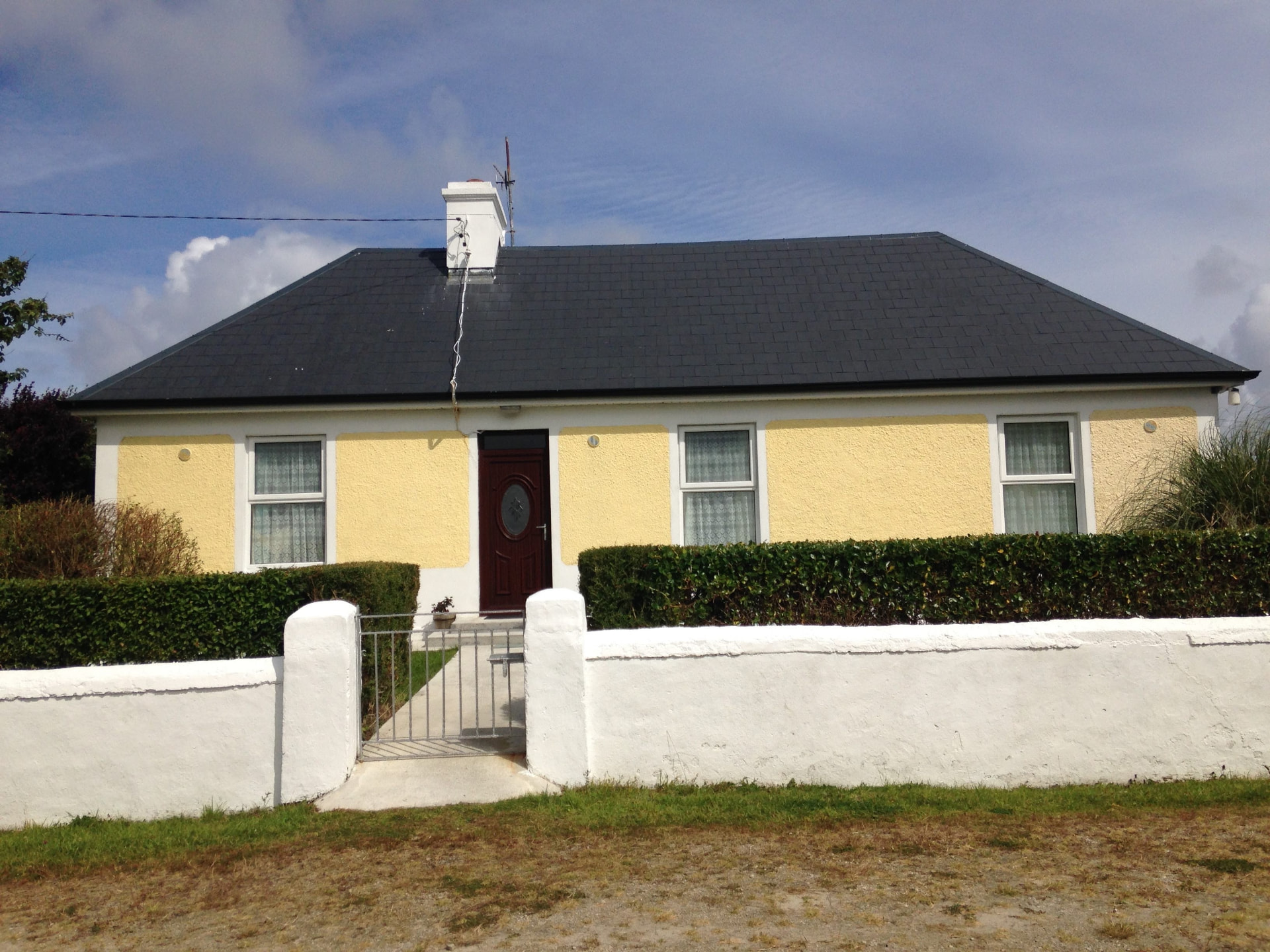The Monaghan family house in Inver, County Mayo, Ireland
